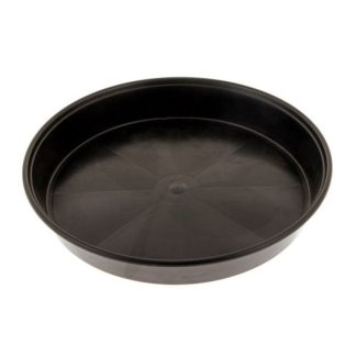 Plato redondo negro